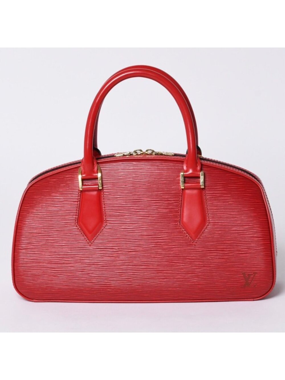 Louis Vuitton Epi Jasmine Handbag Red Gold
